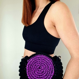 Shell válltáska egyedi stílusú horgolt táska, Táska & Tok, Kézitáska & válltáska, Kézitáska, Horgolás, MESKA