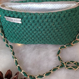 Élisé LIMITÁLT csillogó minimal válltáska/crossbody/kézitáska - táska & tok - kézitáska & válltáska - válltáska - Meska.hu