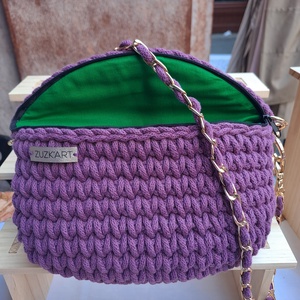 Zuzk'Art búza mintás övtáska/crossbody/kézitáska/válltáska, Táska & Tok, Bevásárlás & Shopper táska, Shopper, textiltáska, szatyor, Horgolás, MESKA