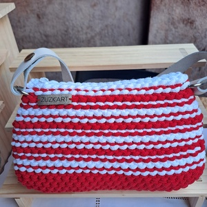 Élise LIMITÁLT minimal válltáska/crossbody/kézitáska, Táska & Tok, Kézitáska & válltáska, Alkalmi táska, Horgolás, MESKA