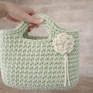 Lora crossbody/kézi táska, Táska & Tok, Kézitáska & válltáska, Válltáska, Horgolás, MESKA