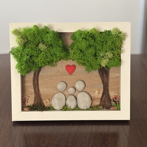 Zuzmó kavicskép - Meska.hu