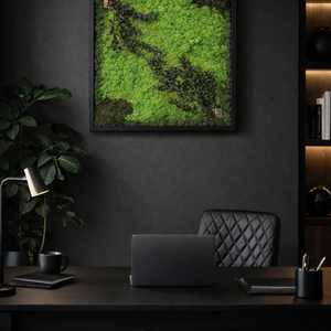 Kézzel készült egyedi zuzmópanel-50x50 cm - Meska.hu