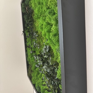 Kézzel készült egyedi zuzmópanel-50x50 cm - otthon & életmód - dekoráció - fali és függő dekoráció - zuzmókép, mohakép - Meska.hu