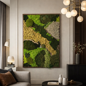 �Yellow óriás zuzmó panel - Meska.hu