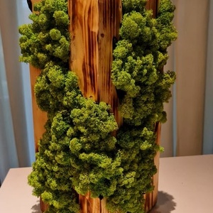 Kelta szögletes oszlop - művészet - szobor - fa szobor - Meska.hu