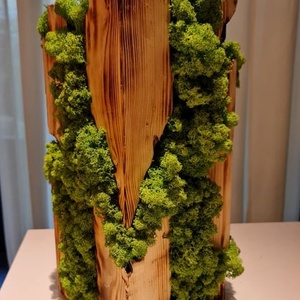 Kelta szögletes oszlop - művészet - szobor - fa szobor - Meska.hu