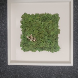 50cm x 50 cm Anyák napi zuzmókép - A LEGJOBB ANYA felírattal, Otthon & Életmód, Dekoráció, Fali és függő dekoráció, Falra akasztható dekor, Virágkötés, MESKA