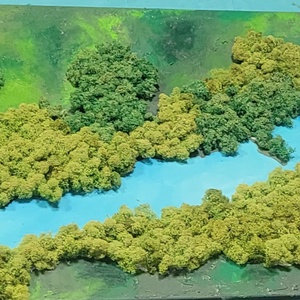 Balaton zuzmókép - otthon & életmód - dekoráció - fali és függő dekoráció - zuzmókép, mohakép - Meska.hu