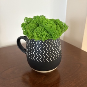 Izlandi zuzmó kaspóban  - otthon & életmód - dekoráció - asztal és polc dekoráció - zuzmódekoráció, mohadekoráció - Meska.hu