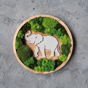 Mohakép Állat motívummal , Otthon & Életmód, Dekoráció, Fali és függő dekoráció, Falra akasztható dekor, Gravírozás, pirográfia, Mindenmás, MESKA