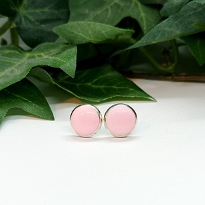 Pasztell színkavalkád műgyanta pötty fülbevalók - ékszer - fülbevaló - pötty fülbevaló - Meska.hu