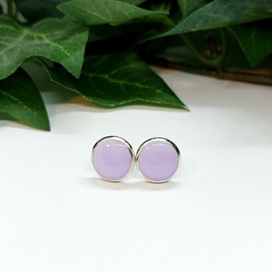 Pasztell színkavalkád műgyanta pötty fülbevalók - ékszer - fülbevaló - pötty fülbevaló - Meska.hu