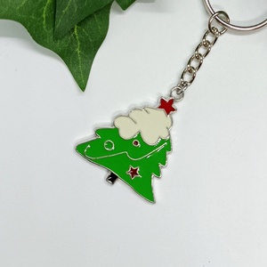 Karácsonyfa medálos kulcstartó - táska & tok - kulcstartó & táskadísz - kulcstartó - Meska.hu