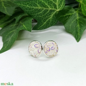 Téli színkavalkád pötty fülbevalók - ékszer - fülbevaló - pötty fülbevaló - Meska.hu