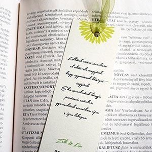 Egyedi esküvői köszönetajándék könyvjelző - esküvő - emlék & ajándék - köszönőajándék - Meska.hu