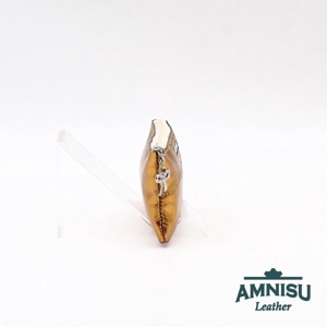 Óarany ívelt egy cipzáras kristály köves kulcstartó D2003 - táska & tok - kulcstartó & táskadísz - kulcstartó - Meska.hu