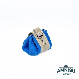 Szürke - kék bőr mini 2in1 szütyő és kockatálca N8014-6015 - játék & sport - táblajáték és kártyajáték - társasjátékok - dobókocka - Meska.hu