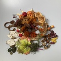 DIY ősz.4 - Díszítsd magad! 81 darabos őszi DIY csomag vesszőalapra - Meska.hu