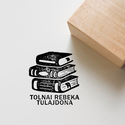 Ex libris pecsét, személyre szabható bélyegző, könyv nyomda - Meska.hu