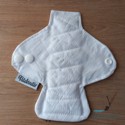 Fehér tisztasági mosható betét 16cm - Meska.hu