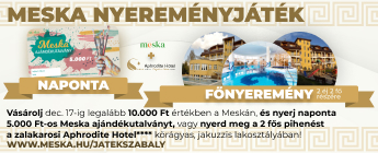 Meska nyereményjáték Meska nyereményjáték