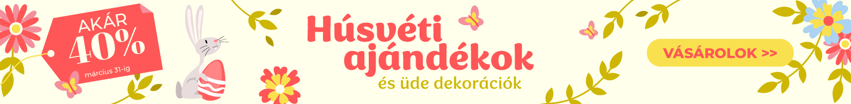 Húsvéti árakció 2026