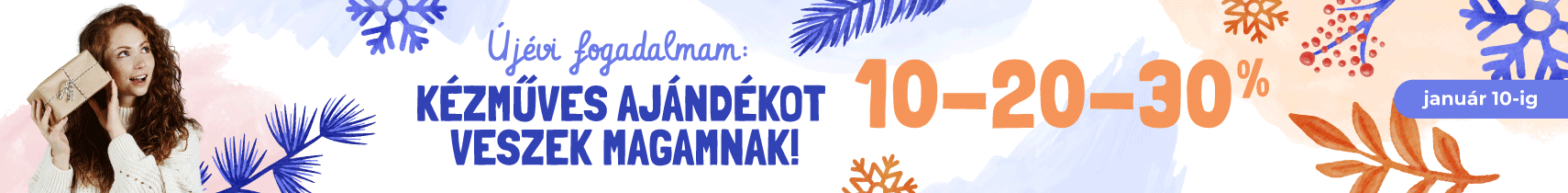 Újévi fogadalom árakció